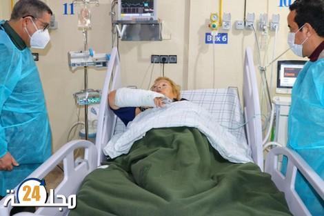 السائحة الفرنسية ضحية الاعتداء بكورنيش أكادير تغادر المستشفى