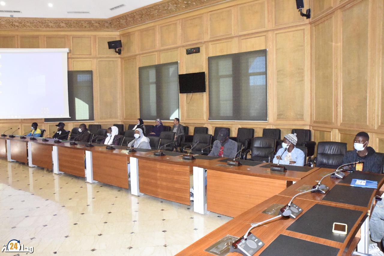 مجلس جهة الشرق يستقبل المجموعة الثانية من الطلبة الأفارقة المستفيدة من المنح