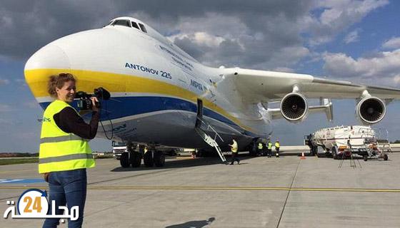 روسيا تدمر أكبر طائرة في العالم!