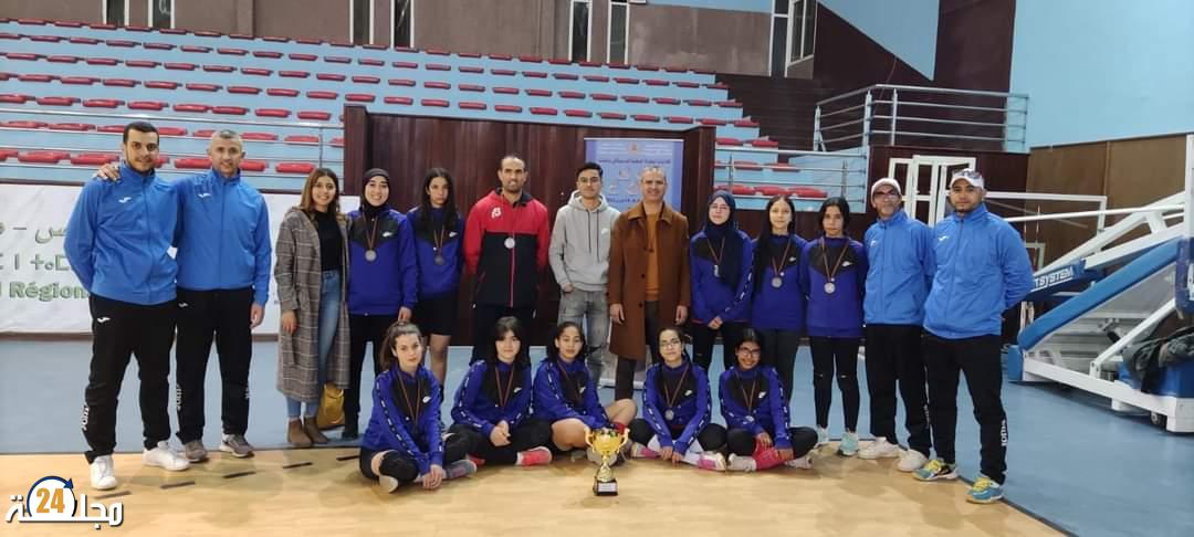 الأكاديمية الجهوية للتربية والتكوين بجهة الشمال تحرز على ميداليات في بطولة كرة الطائرة.