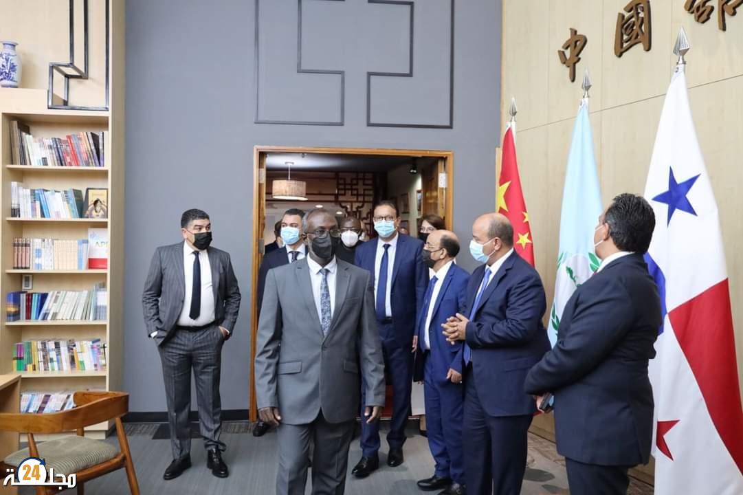 المستشار مصطفى مشارك يرافق رئيس مجلس المستشارين المغربي في زيارة عمل لبرلمان أمريكا اللاتينية والكراييب.