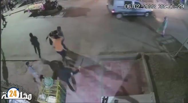 العيون….. حقيقة فيديوا هجوم عصابة على محل تجاري بحي تكساس بالعيون