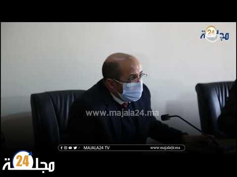 بالفيديو..باشا المدينة يطلب من أعضاء جماعة سطات ارتداء الكمامة في دورة فبراير العادية