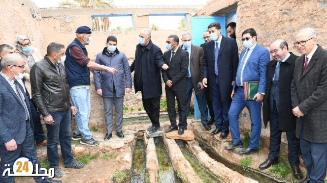 بنسعيد يطلق مشروع تثمين قصور بواحة فيگيك