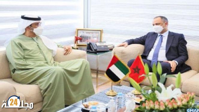 سبل تعزيز العلاقات التجارية محور محادثات مغربية – إماراتية