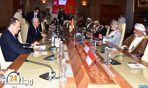 الطالبي العلمي يتباحث مع رئيس مجلس الشورى البحريني