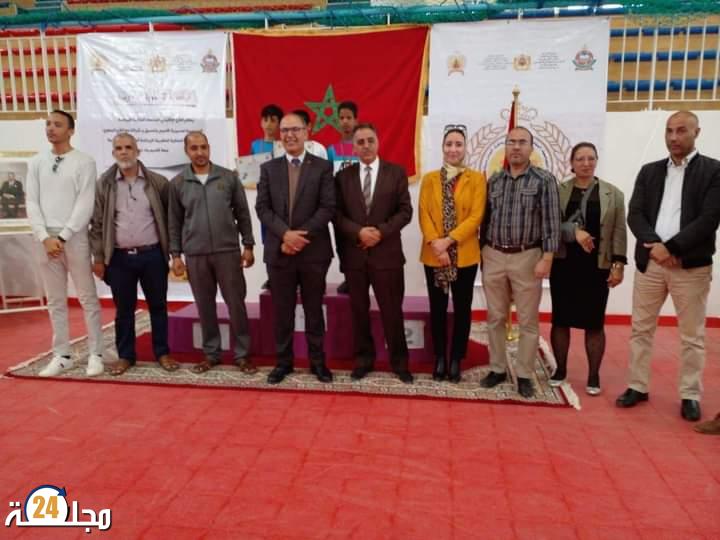 البطولة الجهوية المدرسية الخاصة بالتعليم الابتدائي بجهة كلميم وادنون