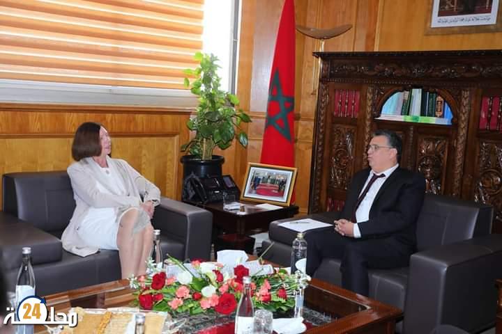 الرئيسة الأولى للمحكمة العليا لجمهورية النمسا تحل بالمغرب