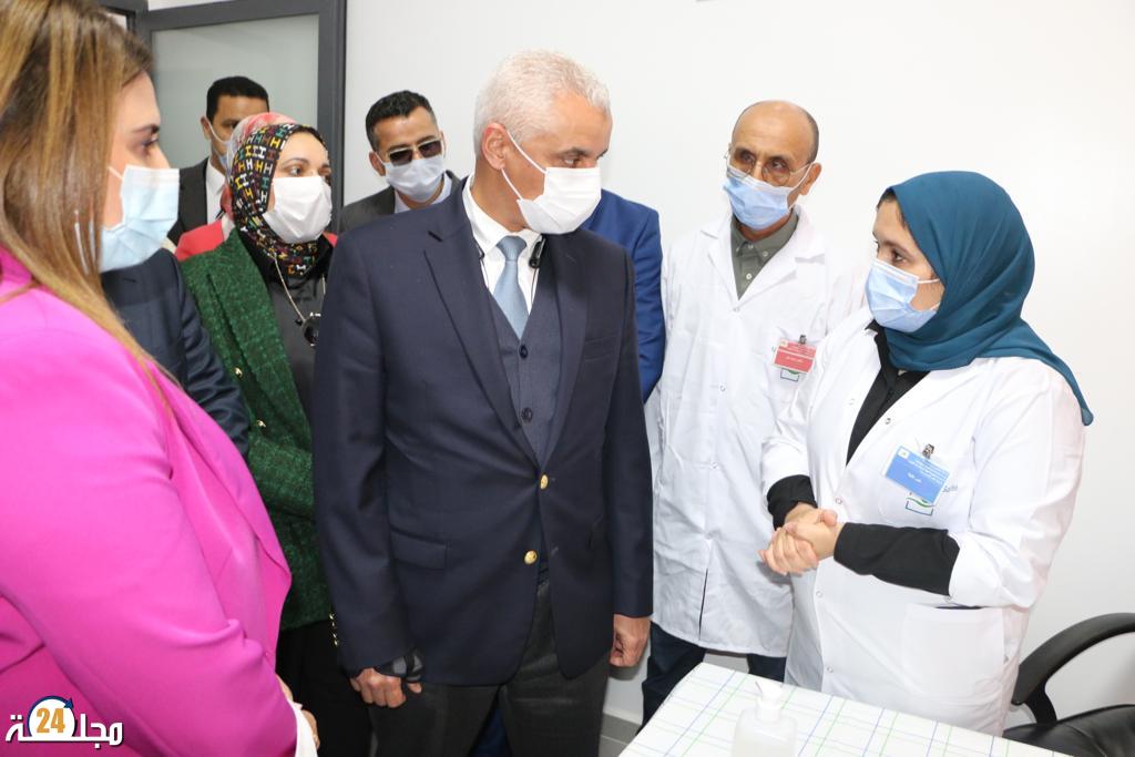 ٱيت الطالب يعطي انطلاقة خدمات مركزين صحيين قرويين بالخميسات