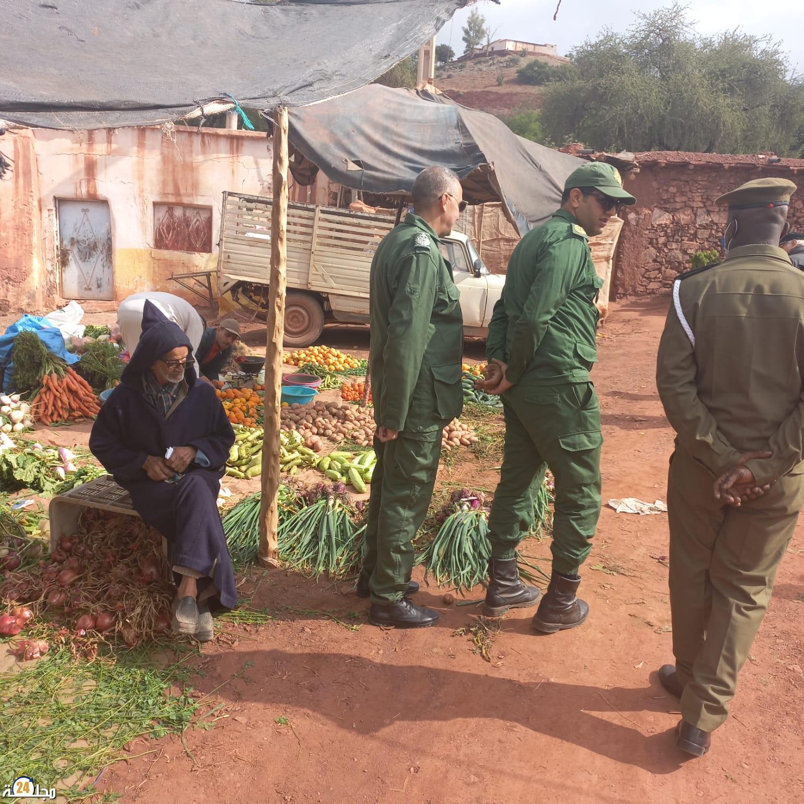 قيادة سيدي موسى الحمري… تعبئة قوية لمراقبة الأسعار و جودة المنتجات الغدائية في الأسواق المحلية