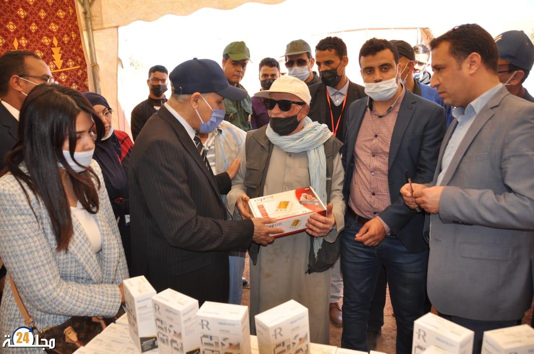 عامل إقليم سيدي افني يعطي الانطلاقة الرسمية لحملة طبية متعددة التخصصات