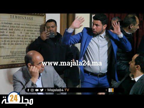 بالفيديو..عضو بجماعة سطات يتــعــرض للتـ،ـهـــديد من طرف زميله