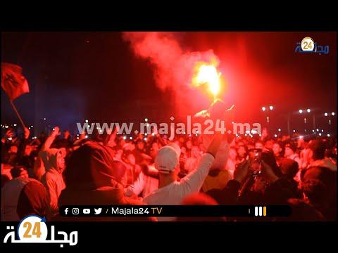 بالفيديو..من قلب مدينة سطات أجواء الاحتفالات بتاهل أسود الأطلس إلى مونديال قطر 2022