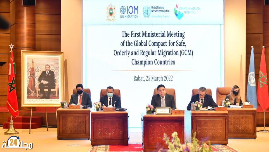 البلدان الرائدة في تنفيذ ميثاق مراكش تشيد عاليا بدور الملك محمد السادس، رائد إفريقيا في مجال الهجرة