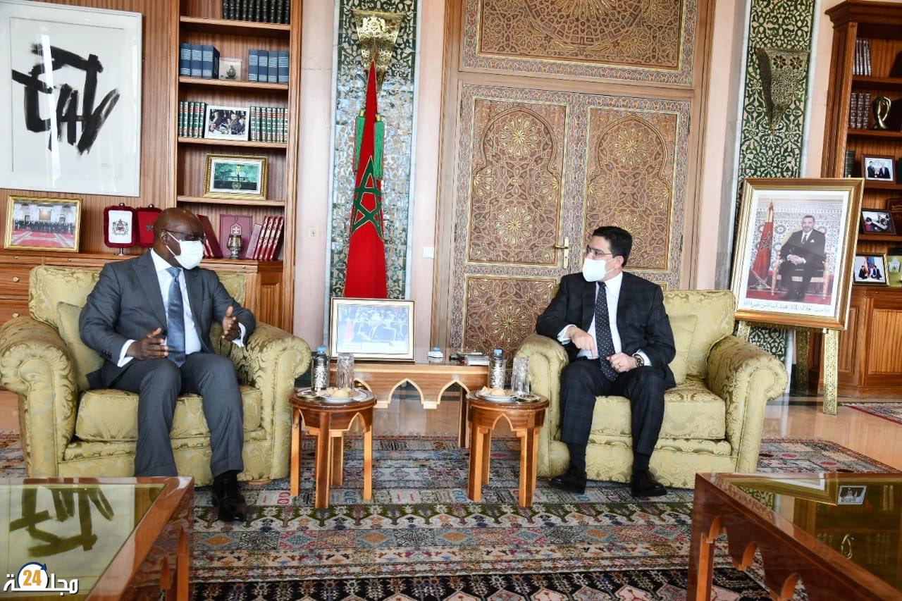 ناصر بوريطة يتباحث مع نظيره البنيني