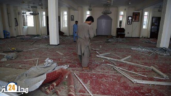 مقتل 33 شخصا جراء انفجار بمسجد بأفغانستان