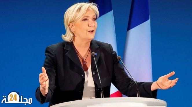 مارين لوبان تتراجع عن فكرة حظر الحجاب لهذا السبب