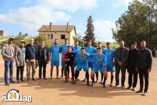 رئيس المجلس الإقليمي بسطات يحضر الافتتاح لدوري المرحوم محمد محراش بالبهالة 