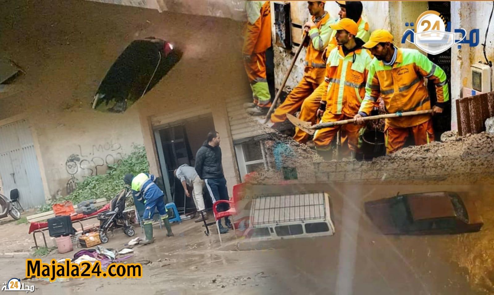 أمطار الغيث تكشف كوارث البنية التحتية بتطوان