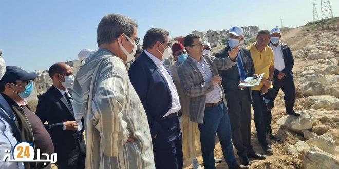 اخنوش يتفقد سير الأشغال بعدة أوراش باكادير