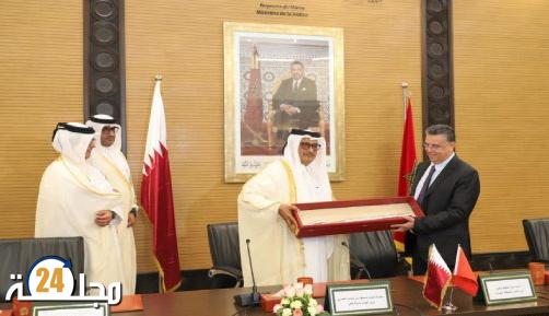 المغرب وقطر عازمان على تعزيز تعاونهما في مجال القضاء