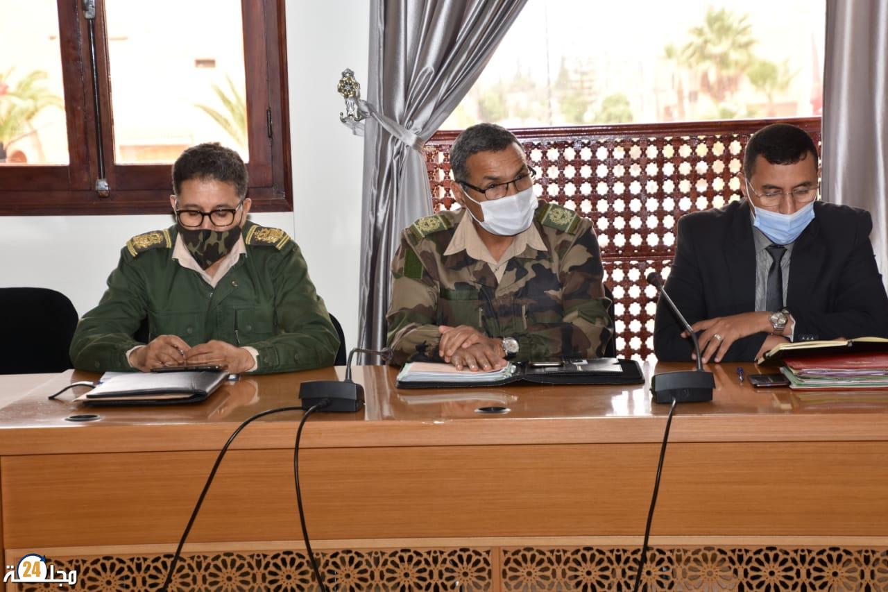 اجتماع حول برنامج أوراش بعمالة تيزنيت