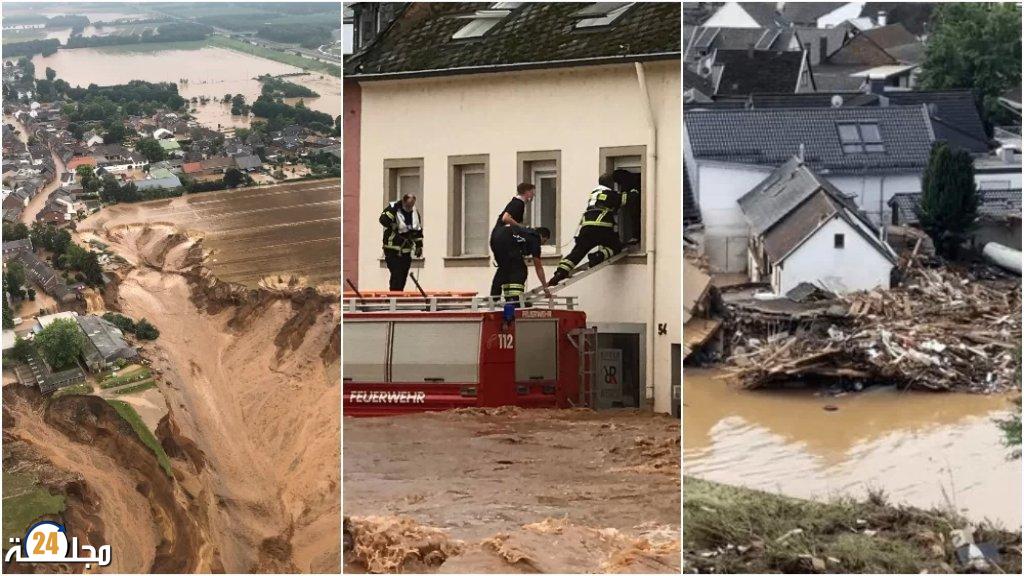 فيديو يوثق مشاهد مروعة لإعصار ضرب ألمانيا