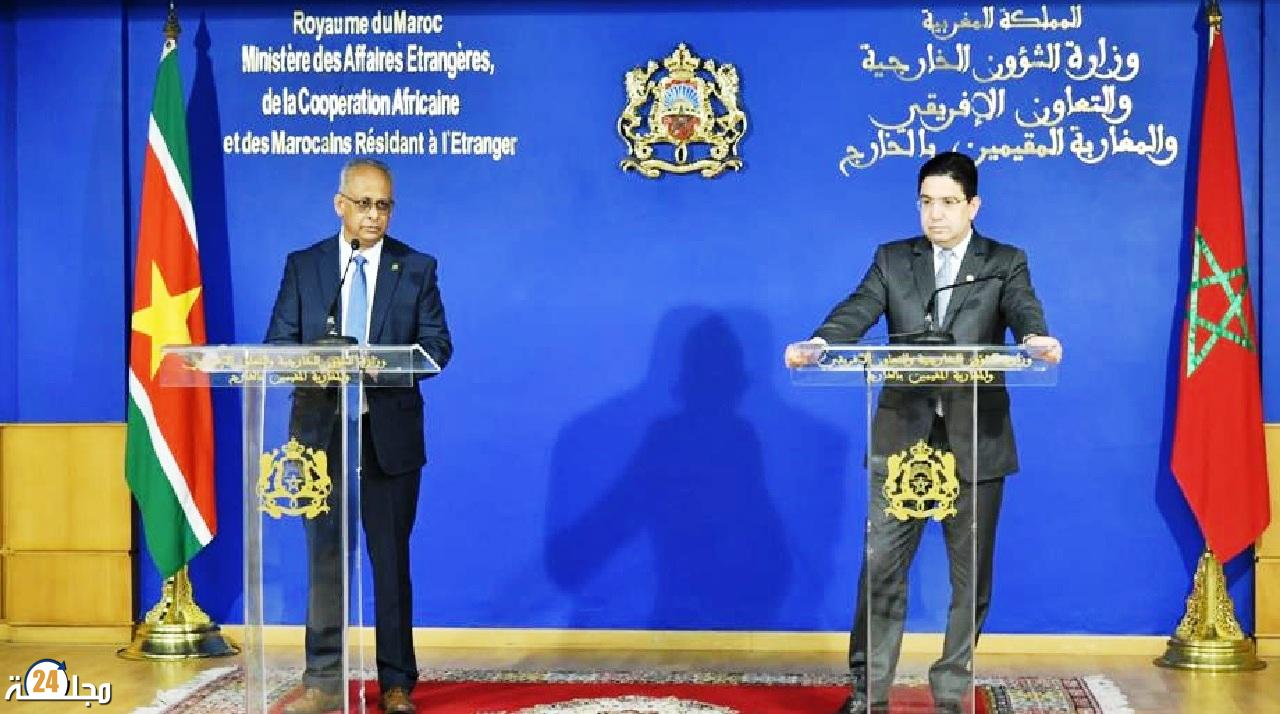 جمهورية سورينام تقرر فتح قنصلية لها بمدينة الداخلة