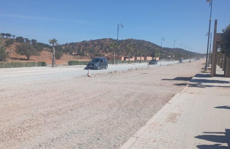 بطء وتيرة أشغال الطريق الرئيسية على مستوى الاخصاص تخلف إستياء لدى مستعملي الطريق