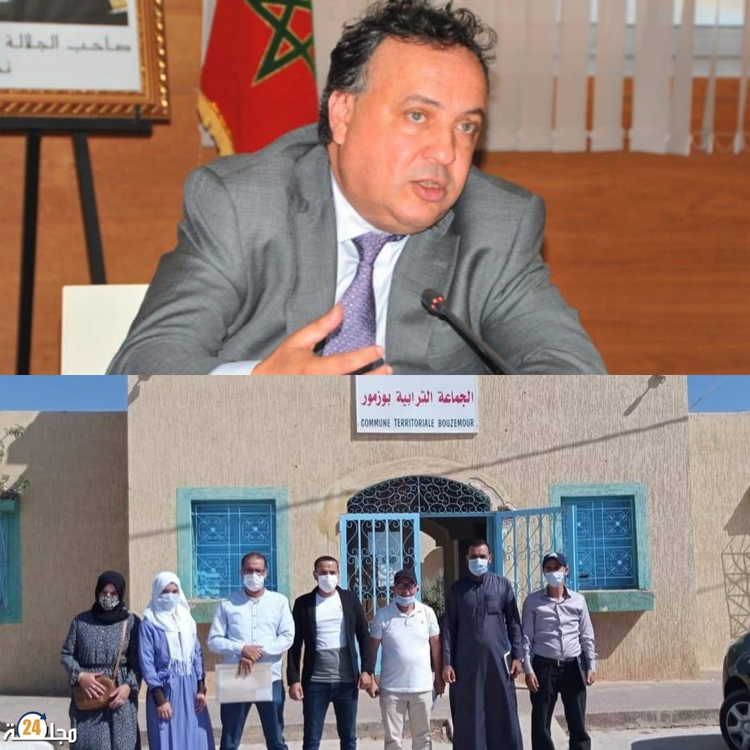 أعضاء المعارضة بجماعة بوزمور يطالبون بعزل الرئيس بسبب تنازع المصالح