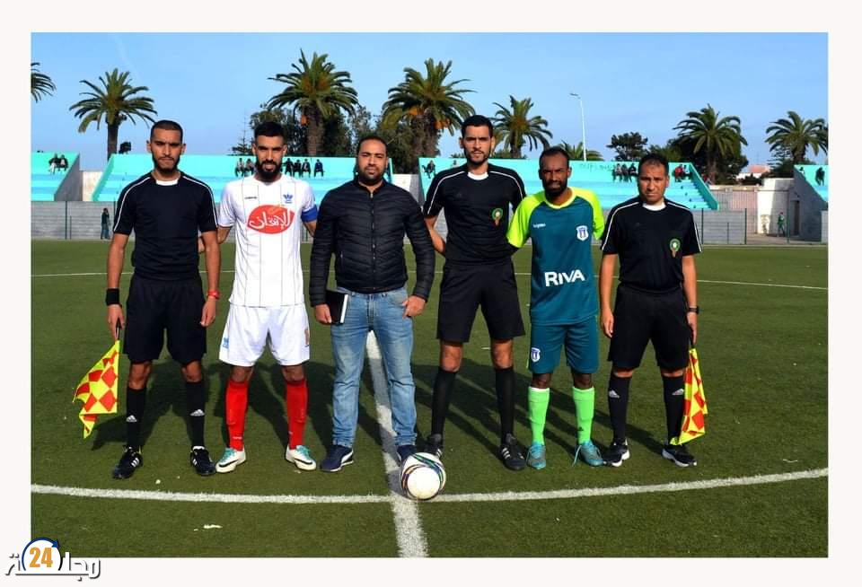 الشاب حياري محمد ابن مدينة الجديدة يصبح حكما وطنيا