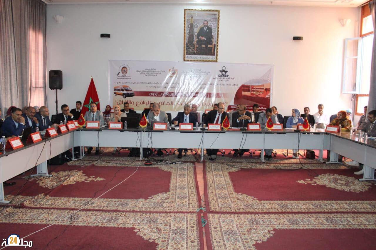 المدارس الجماعاتية بأكاديمية كلميم وادنون موضوع ندوة وطنية بكلميم