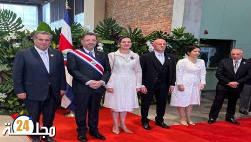 أخنوش يمثل جلالة الملك في حفل تنصيب رئيس كوستاريكا الجديد