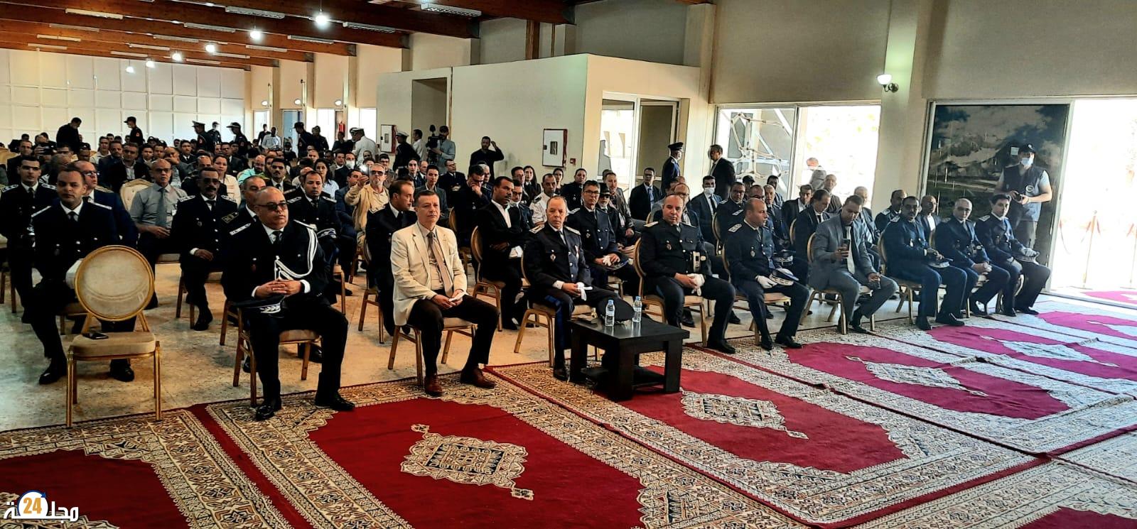 العيون… بمناسبة الذكرى 66 لتأسيس المديرية العامة للأمن الوطني والي الامن السيد حسن ابو الذهب يقرأ رسالة السيد المدير العام