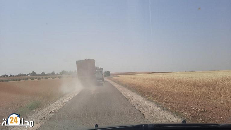 سطات …شاحنات نقل الأتربة تهدد سلامة ساكنة دار الشافعي