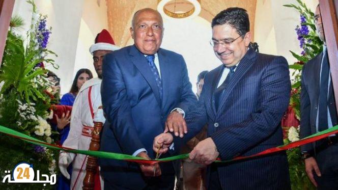 تدشين المقر الجديد لسفارة جمهورية مصر العربية بالرباط