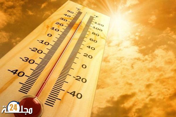 نشرة إنذارية: ترقُب طقس حار يومي الخميس والجمعة بعدد من أقاليم المملكة