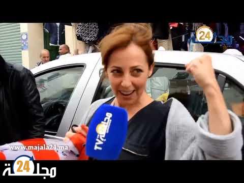 بالفيديو..ارتسامات محفزة لمشجعي فريق المغرب التطواني قبيل انطلاق المباراة بين الجيش الملكي في نهائي كأس العرش