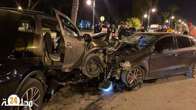 موكب عرس بطنجة ينتهي بحادث سير مروع