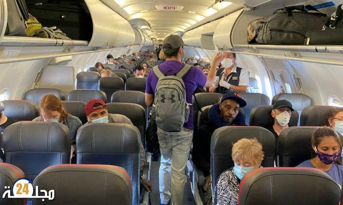 الاتحاد الأوربي يستغني عن إلزامية ارتداء الكمامة داخل الطائرة