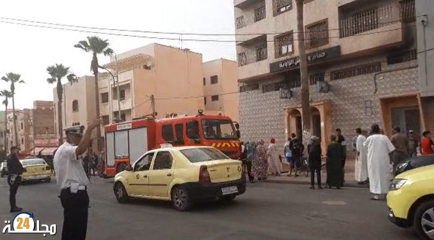 سطات..اندلاع حريق بحمام شعبي والسبب…