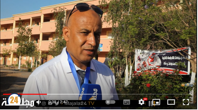 بالفيديو…مجلة 24 ترصد أجواء امتحانات البكالوريا بثانوية الأمل بسطات