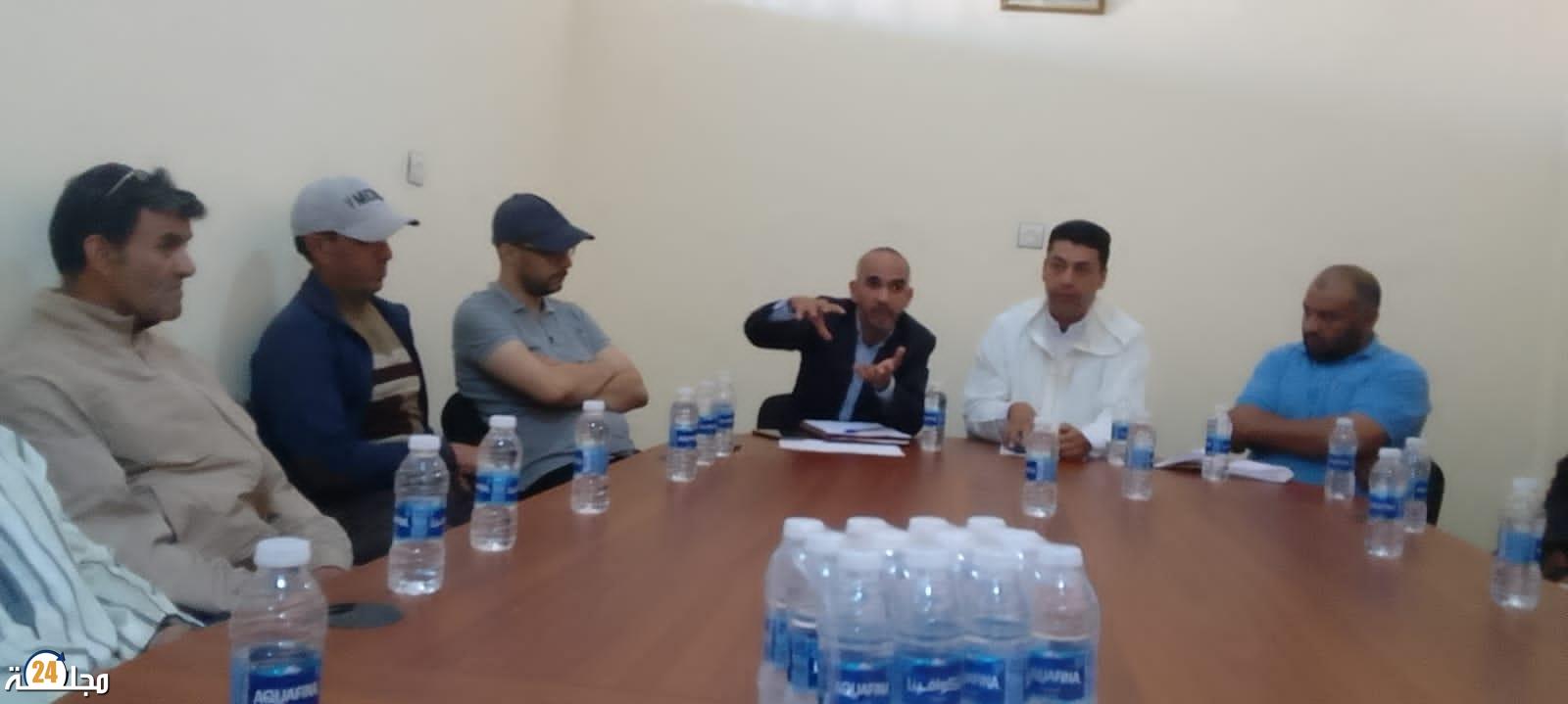 لقاء تشاوري حول برنامج عمل الجماعة الترابية سيدي احساين اوعلي للفترة 2022-2027