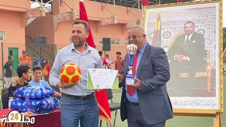 فريق مصوري الصحافة الرياضية بأكادير يحتل المرتبة الثالثة بطولة ايت ملول