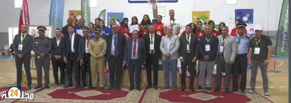 إسدال الستار عن فعاليات البطولة الوطنية المدرسية لكرة السلة