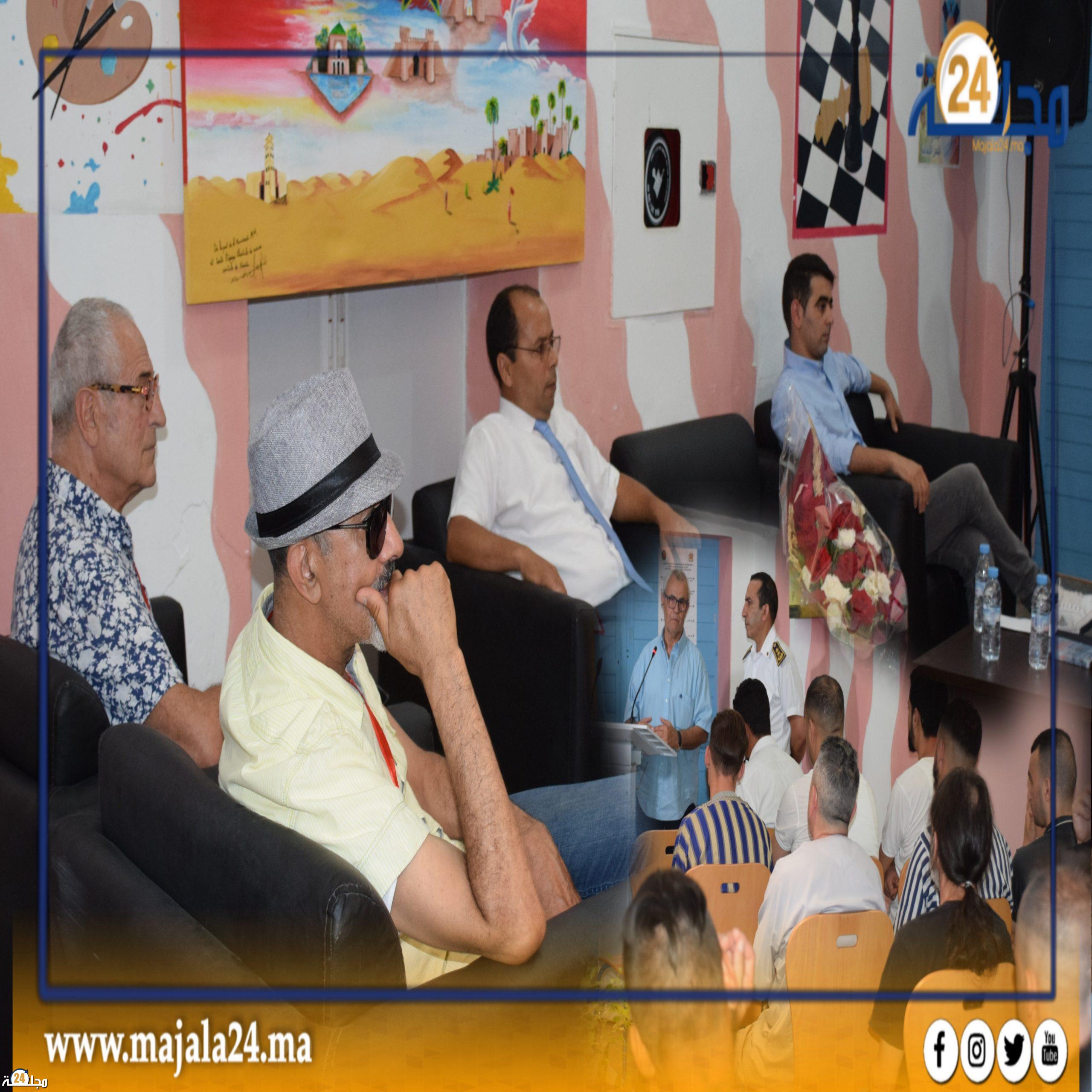 أفلام سينمائية تعرض لنزلاء إسبان بالسجن المحلي بتطوان.