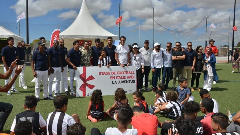 أكاديمية يوفنتوس المغرب وعلامة أريستون تتحدان لدعم كرة القدم التضامنية