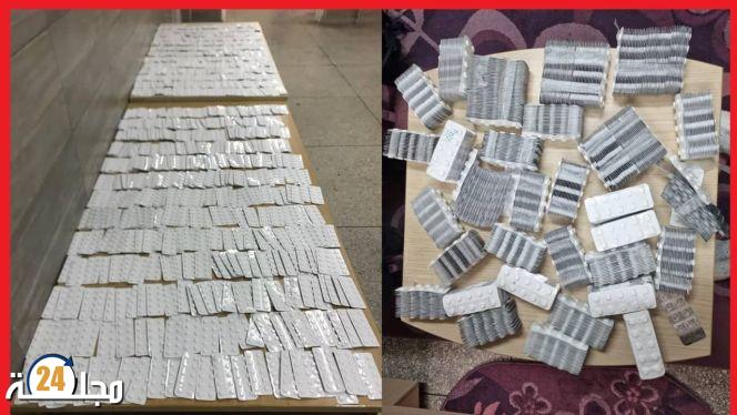 ضبط شخصين بالبيضاء أثناء ترويجهما لـ6860 قرص مخدر