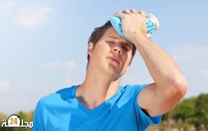 أعراض ضربة الشمس عند الكبار