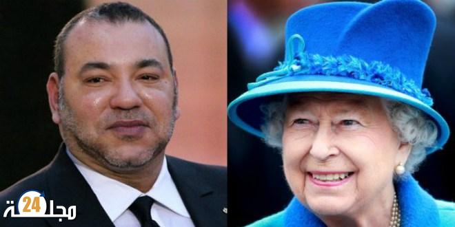 الملك يهنىء الملكة إليزابيت الثانية بمناسبة عيد ميلادها